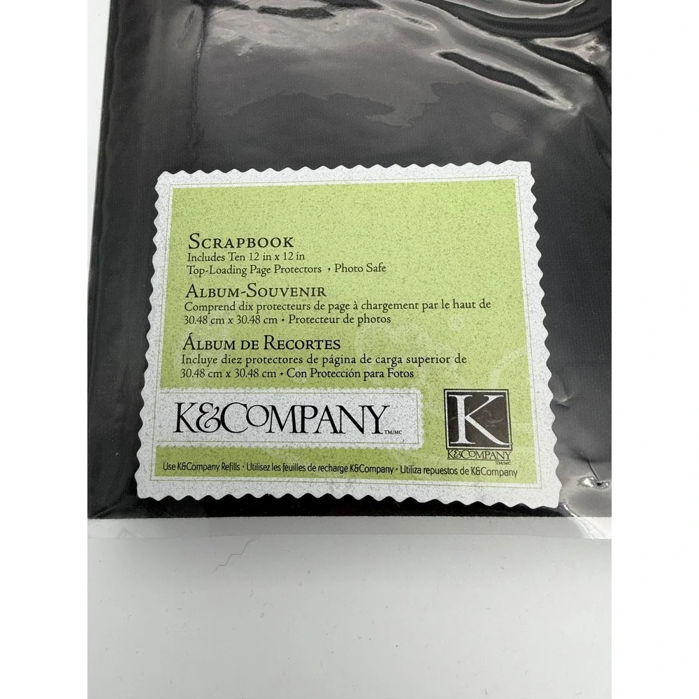 K&Company Scrapbook Album 12x12 Ten Top-Loading Page Protectors‎ Lot of 2 NEW
